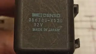 Реле денсо 056700-8520. Relay Denso 056700-8520. Как работает это реле?
