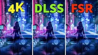 Cyberpunk 2077 - FSR 2.1 vs DLSS vs Native 4K