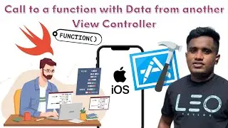 Call to a function with sending data from another View Controller in Swift Xcode iOS Application