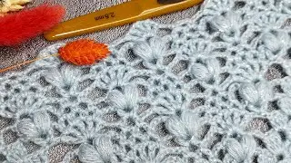 Еще одна шаль Вам в копилку ✨ Crochet shawl ✨