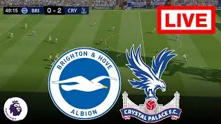 🔴 LIVE : Brighton vs Crystal Palace | Premier League 2024/25 | Full Match Streaming