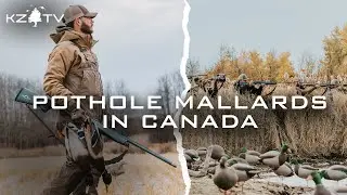 Pothole Mallards!! (Duck Hunting Canada) K ZONE TV: Alberta Season 3 EP: 4