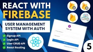 Get Form Values/Data in React Application | Secure User Management System | React with Firebase | #5