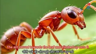 Short Story | The Ant and the Dove | with English & Hindi subtitles