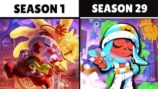 All Brawl Pass Season Animations | Brawl Stars