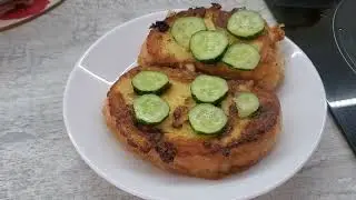 Собираем урожай ! Нажарили вкусные гренки 😎