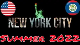 New York City 4K - Summer Road Trip 2022