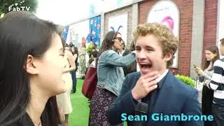 FUN interview with Sean Giambrone at The Secret Life of Pets 2 premiere