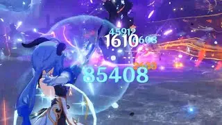 Big Damage with Ganyu