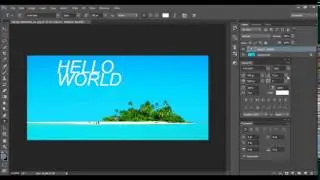 How to set the line spacing for the active text to Auto in Photoshop
