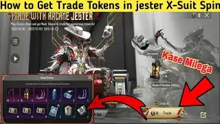 How to do trade with Arcane jester X-Suit in Pubgm 🔥 New Jester X-Suit Spin in Pubgm