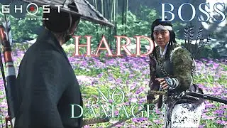 KAEDE Boss Fight - HARD + NO DAMAGE | Ghost of Tsushima | PS 4