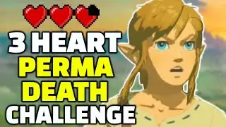 3 Heart Challenge But Its Permadeath | Legend Of Zelda Breath Of The Wild