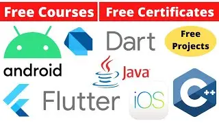 Udemy Free Certificate Courses Java | C++ | Create Apps with Flutter & Dart Project Online Classes