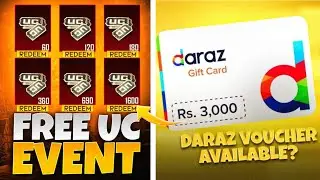 Get Free 3000 Daraz Vouchers In Kite Battle | Get Free Uc From Daraz Vouchers | Pubgm