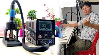 Unboxing and Install AiXun New Smart Hot Air Gun H314 1400W