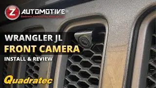 Z Automotive Front Camera Install & Review for 2018+ Jeep Wrangler JL