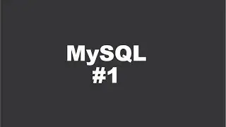 mysql tutorial 1 install and configure mysql server