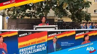 Ein Tag vor der Wahl - die AfD Brandenburg live in Lübbenau und Cottbus.