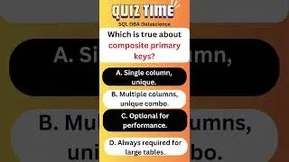 SQL Index Interview Tutorials Composite Key #sqlinterviewquestions