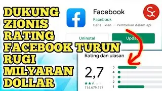 Info Viral R4ting Facebook Turun karena dukung Israel, ayo umat muslim beri dukunganya