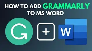 How to add Grammarly to Microsoft word