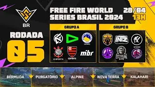 FFWS BR 2024 RODADA 5 AO VIVO - GRUPOS A E B | LBFF