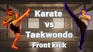 Karate vs Taekwondo: comparing kicks