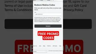 OMG! GET FREE PROMO CODES & REDEEM ROBLOX CODES 