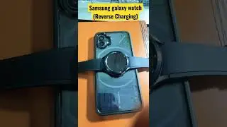 Wireless Charging samsung galaxy watch by mobile #youtubeshorts #samsunggalaxy #nothingphone1