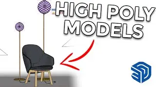 Import High Poly Models with Skimp | Import FBX, OBJ and more | Render High Quality Models in Vray