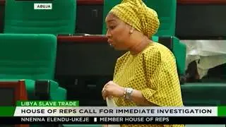 House of Reps call for immediate investigation - Libya Slave Trade