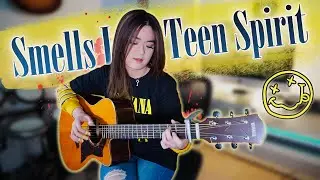 (Nirvana) Smells Like Teen Spirit - Fingerstyle Guitar Cover | Josephine Alexandra