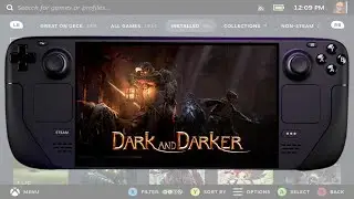 Dark and Darker on Steam Deck #steamdeck #steamdeckgameplay