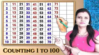 Numbers 1 to 100 | 123 Numbers | One two three | 1 to 100  Counting | 1 से 100 तक गिनती  अंग्रेजी मे