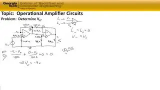 Sample Problem: DC Op Amp 1 - Linear Circuits 1: DC Analysis