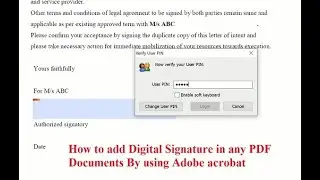 how to put digital signature on pdf