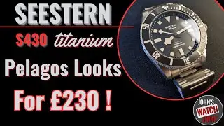 Seestern S430 Titanium. Pelagos Looks for only £230 !