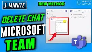 How to delete chat in microsoft teams 2024