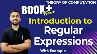 Lec-27: Regular Expressions in TOC with examples | Formal Definition