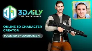 3DAiLY.ai | Online 3D Character Creator Powered by Generative AI