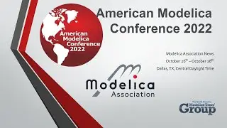 American Modelica Conference 2022 - Bulding Energy 1 Session