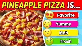 Tier List: Rank Junk Food from Best to Trash 🍕📝 Fast Food Quiz