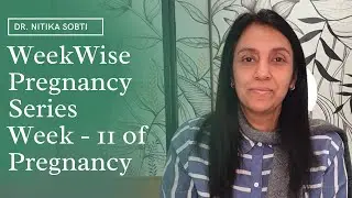 Week Wise Pregnancy Series : Week- 11 by Dr. Nitika Sobti