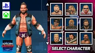 Ultra Pro Wrestling Full Roster and DLCs | Including Legends and Indy-Stars