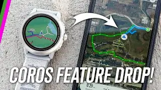 COROS April 2024 New Features! Screen Mirroring, Virtual Pacer, Improved GPS, and more!