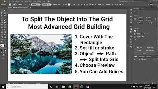 How To Split Object Into Grid In Adobe Illustrator 2020 | Create A Grid |T&T Quick Tutorials