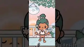 🧼🚿 BEACH MORNING ROUTINE 🌅 утренняя рутина в Вилле 🎀 #tocaboca #tocabocalifeworld #skincare #shorts