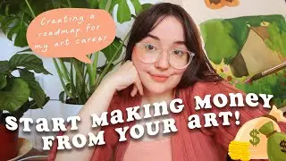 How To Start MAKING MONEY As An Artist in 2022 ♡ Planning income streams for artists