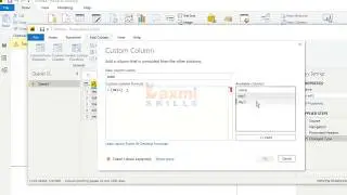 How to create custom column in power bi desktop